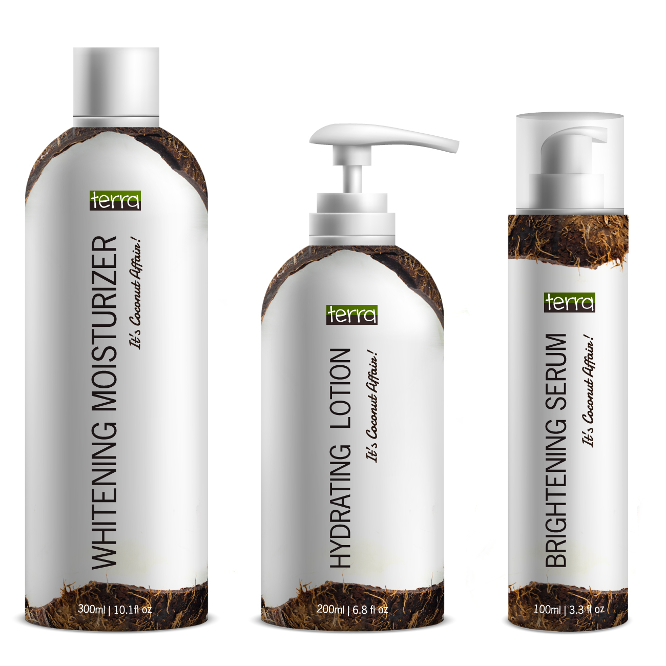 packaging label design for beauty product
