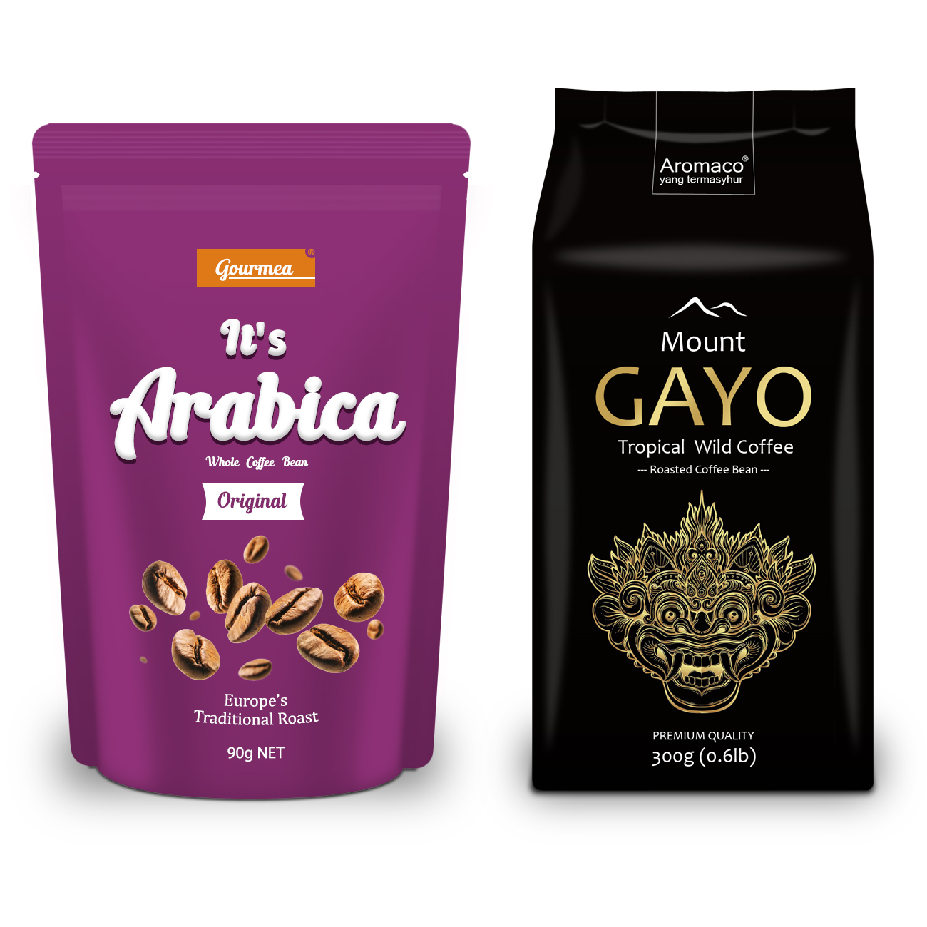 various type of packaging design for variety of foods